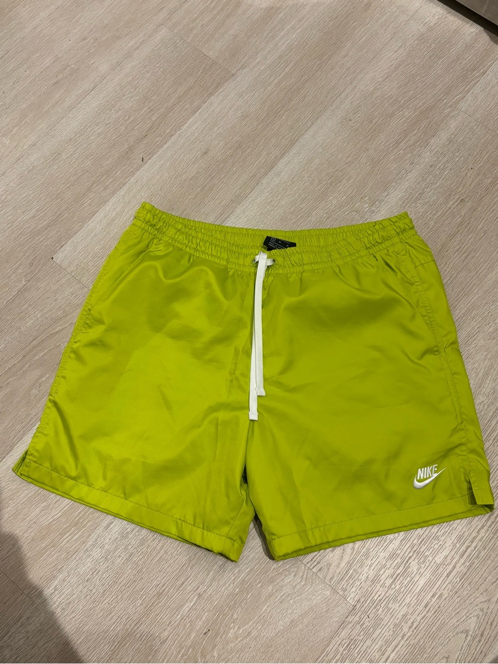 Nike Men’s Neon Lime Swim Trunks